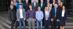 Gruppenbild der Absolventen 2015