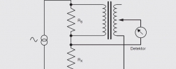 Schemazeichnung-Funktionsweise Widerstandsmessbrücke