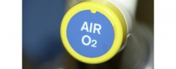 Deckel mit Aufschrift "AIR O2"