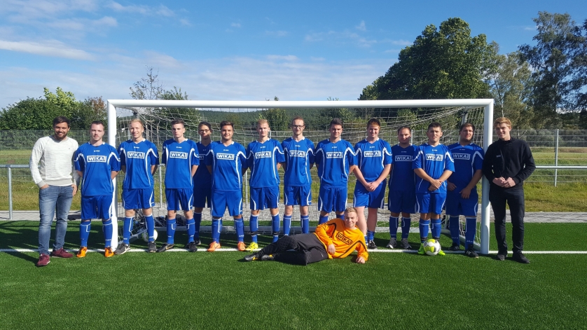 Mannschaftsfoto: Azubi-Fußballturnier 2017