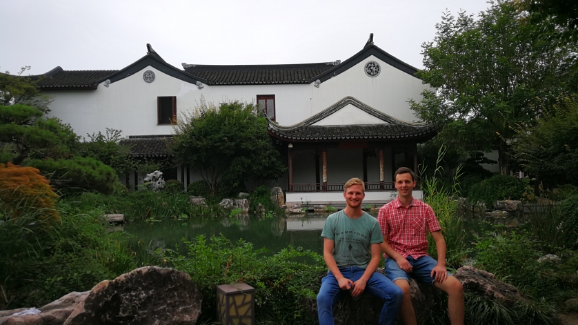 Markus und Lars in China