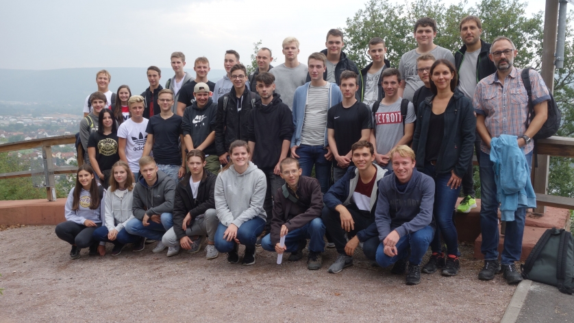 Gruppenfoto der Auszubildenden am Einführungstage 2018