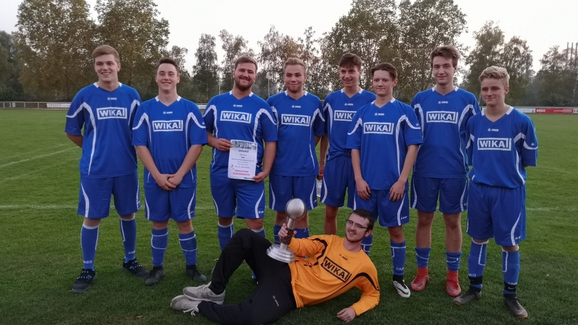 Die Gewinner des Azubi-Fussballturniers 2018