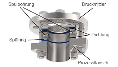 Spülring für die Prozessindustrie