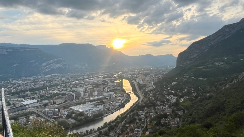 Mein Auslandsaufenthalt in Frankreich: Blick über die wundervolle Landschaft