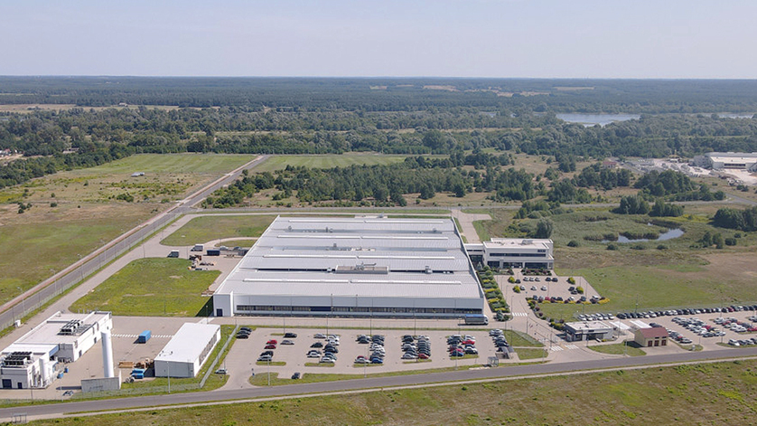 Natur und Industrie: Das Werk SGF von WIKA Polen grenzt an ein EU-geschütztes Natura-2000-Gebiet.