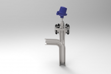 Example of a measuring point for which a considerable heat dissipation/measuring error should be expected