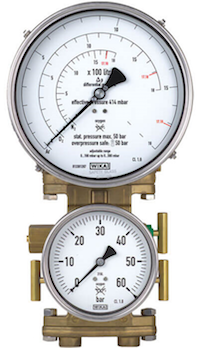 Compact measuring system for the level in liquid gas tanks