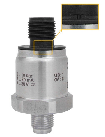 pressure sensor with vent hole