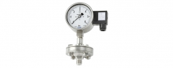 pressure gauge with diaphragm seal