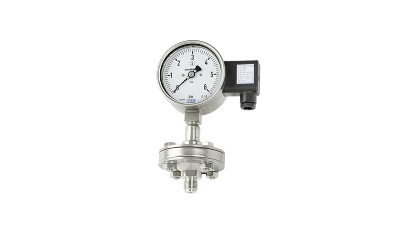 pressure gauge with diaphragm seal