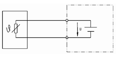 PTC/NTC in 2-Leiter-Schaltung