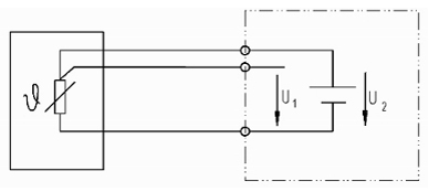 PTC/NTC in 3-Leiter-Schaltung