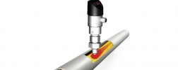 scheme: calorimetric flow switch