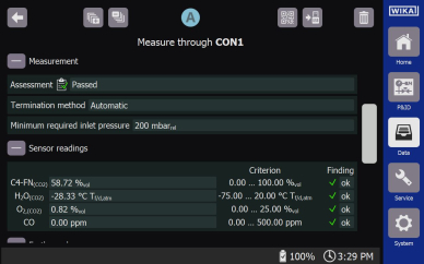 The GA11 analytic instrument provides a technical basis for the handling of a wide range of insulating gases.