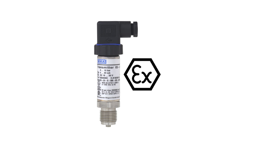 pressure sensor with Ex protection