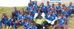 Picture of the Mangolongolo Junior Soccer Team