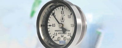 Diaphragm pressure gauges for the pharmaceutical industry