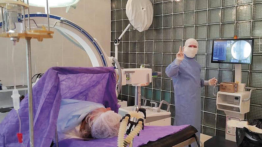 A hospital near Kyiv benefits from aid to Ukraine
