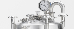 The pressure monitoring by pressure gauge is used to check the tightness of mobile tanks.