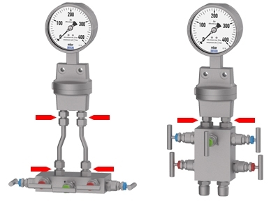 La différence entre ces dispositifs de mesure et les manomètres différentiels