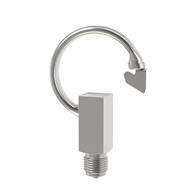 Système de mesure d'un manomètre à tube manométrique en acier inox