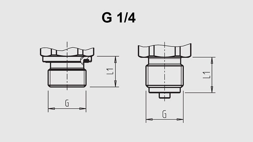 filettature G1/4