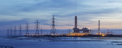 Power plants on the shore: Differential pressure transmitters monitor the filters for cooling water from the sea.