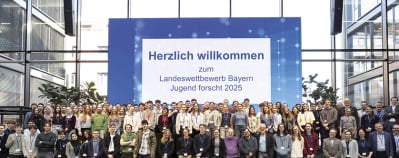 Radosne twarze podczas finału krajowego konkursu „Jugend forscht”