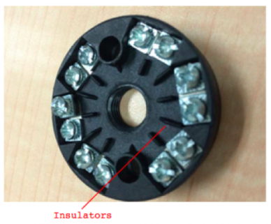 Crastin® terminal block for industrial thermocouple assemblies