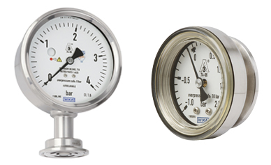 Diaphragm pressure gauges enable pressure monitoring in mobile tanks without external energy.